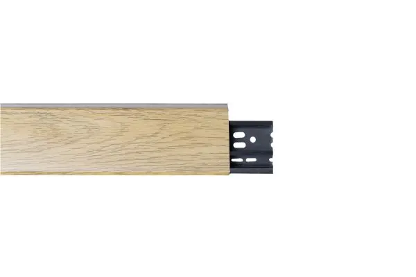 Пластиковый плинтус Bonkeel Style BS7010 (70х26х2200 мм)