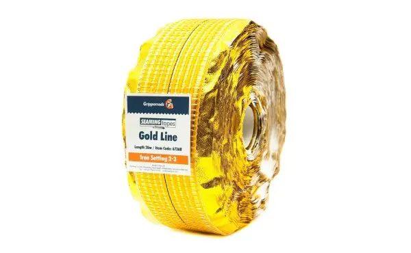 Лента для сварки ковролина Heat Seam Tape Gold Line (10см*20м)